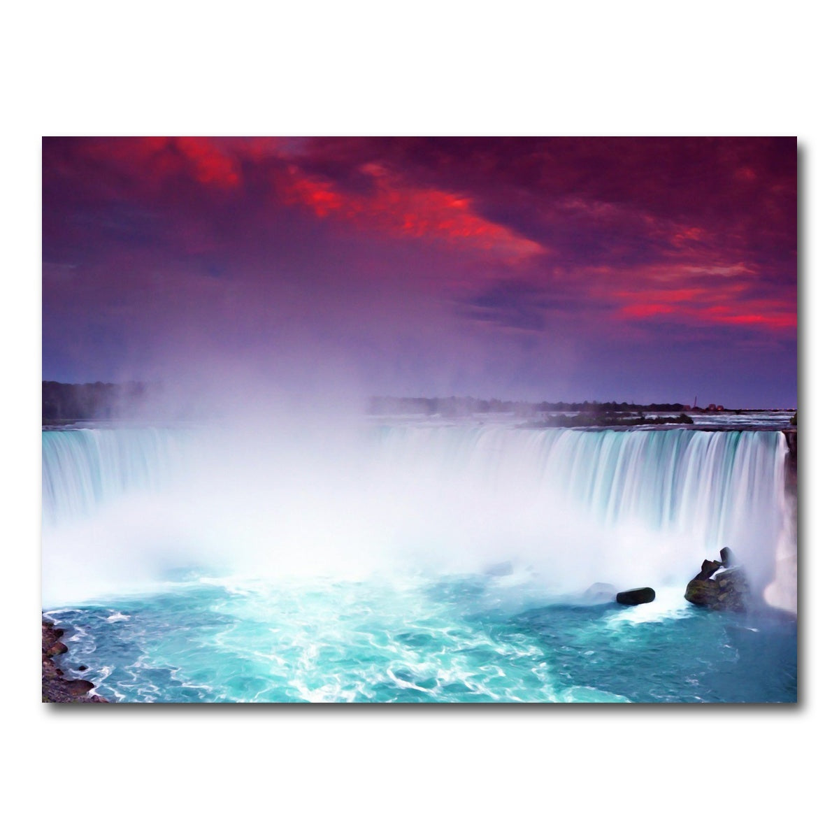 AUTO-MOCKUP WHITE | Niagara Falls | 1 Piece | Gallery Wrap Canvas | group=4x3