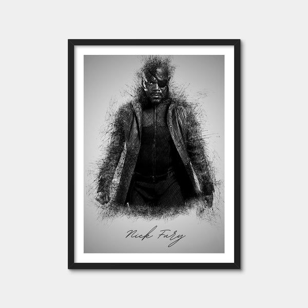 Nick Fury Wall Art — Framed Print Format preview