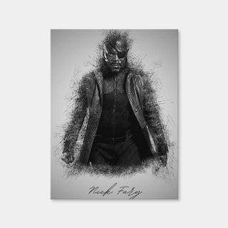 AUTO-MOCKUP WHITE | Nick Fury | 1 Piece | Gallery Wrap Canvas | group=3x4
