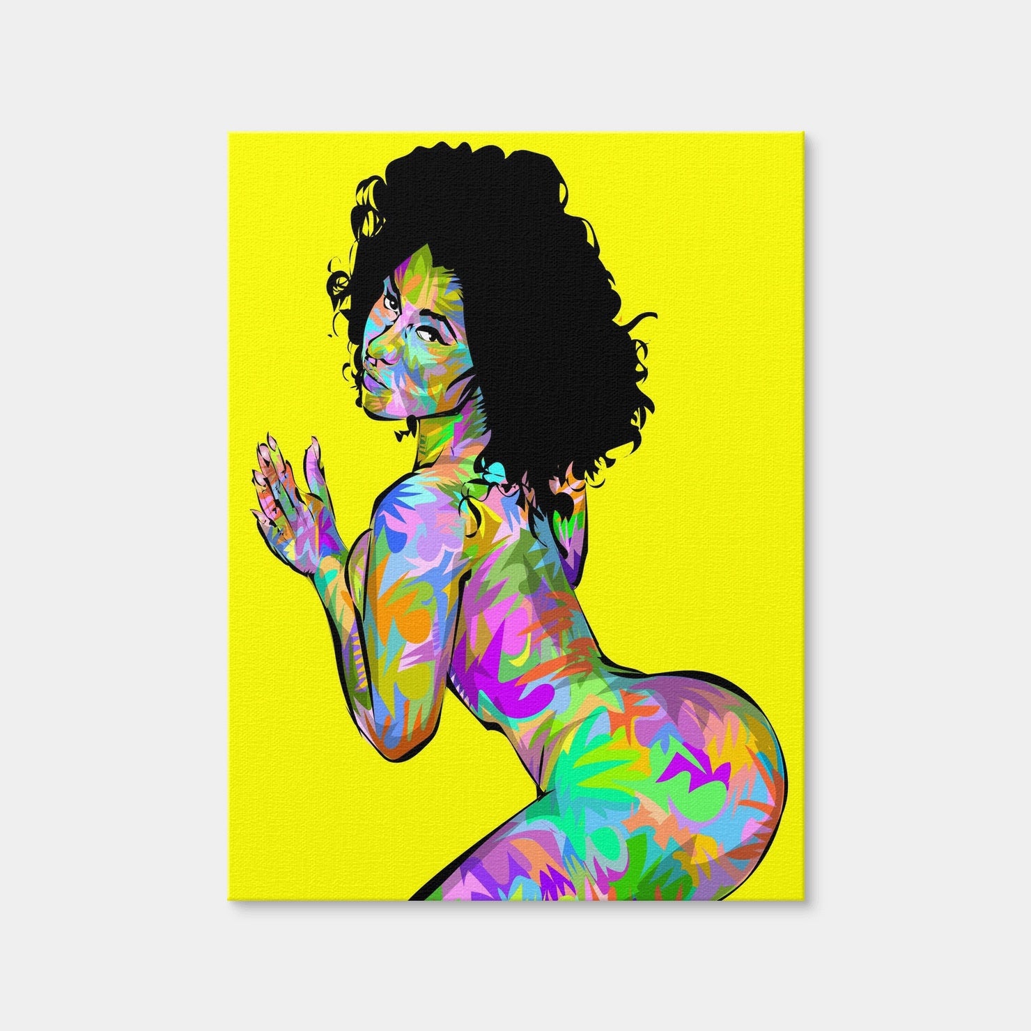 AUTO-MOCKUP WHITE | Nicki Minaj | 1 Piece | Gallery Wrap Canvas | group=3x4