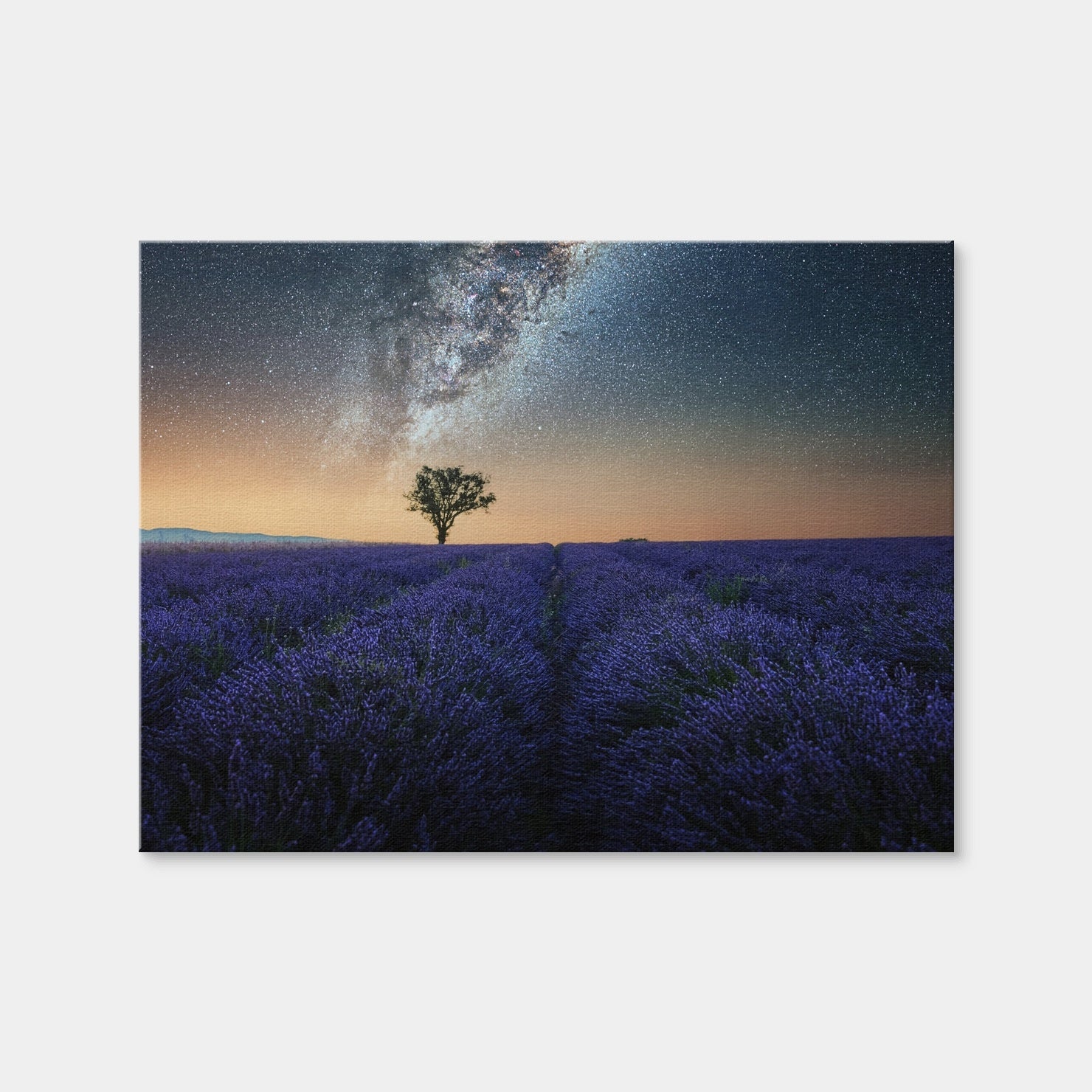 AUTO-MOCKUP WHITE | Night In Provence | 1 Piece | Gallery Wrap | group=4x3