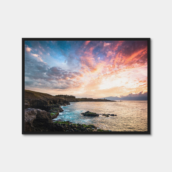 Night and Day Wall Art — Framed Canvas Format preview