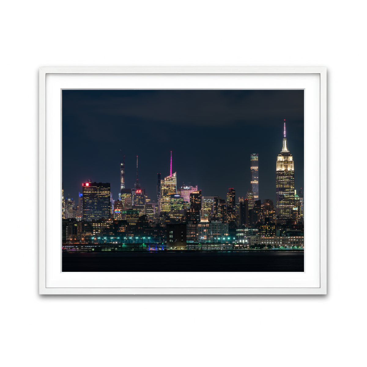 Framed Print 4x3 White