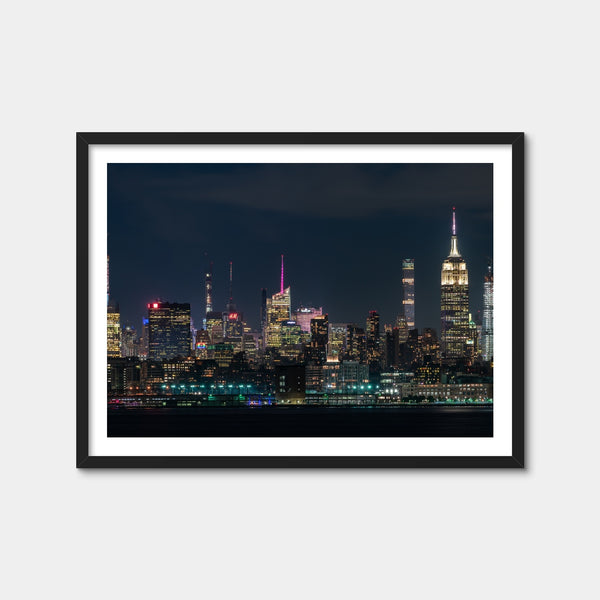 Nightlight Wall Art — Framed Print Format preview