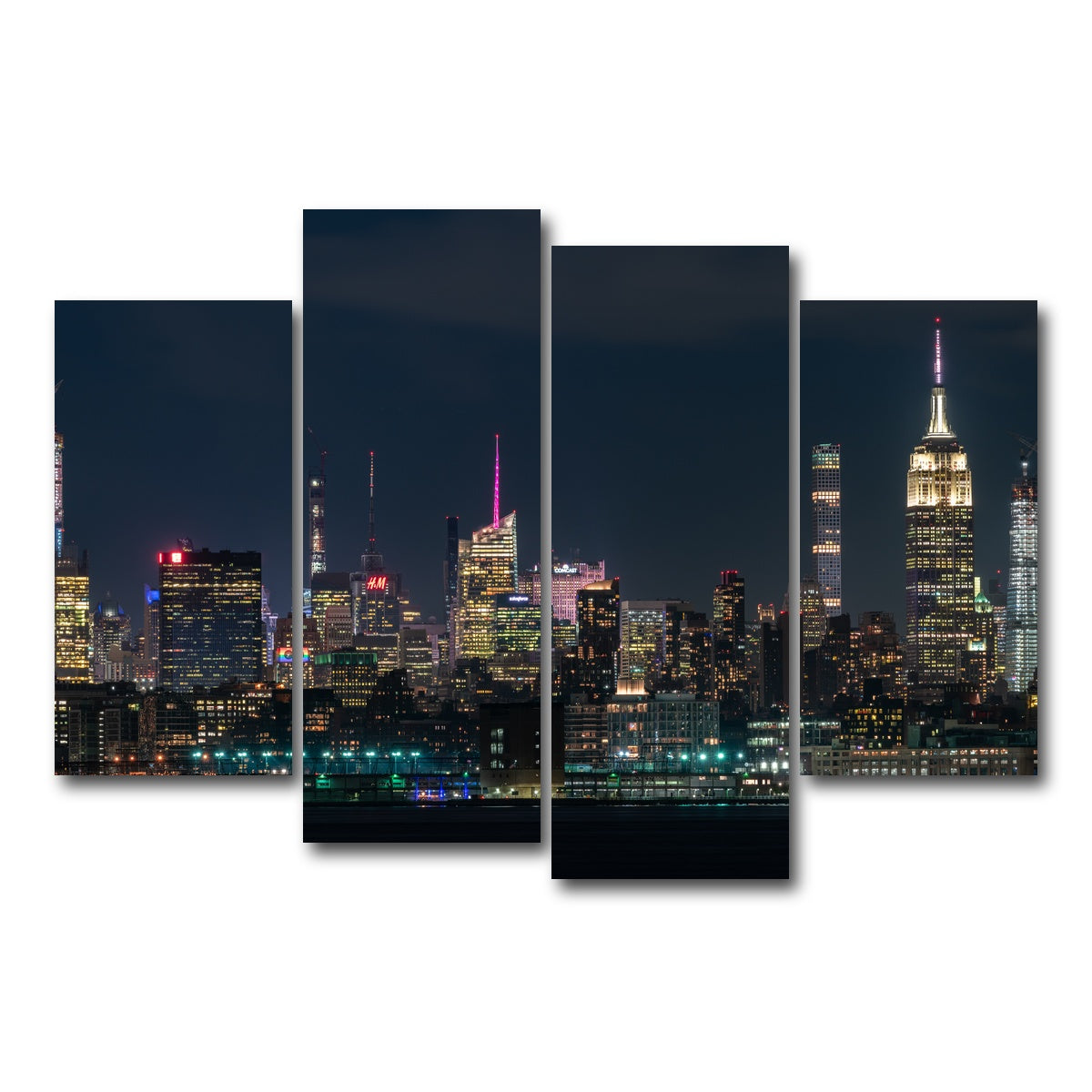 AUTO-MOCKUP WHITE | Nightlight | 4 Piece | Gallery Wrap Canvas | group=4_short