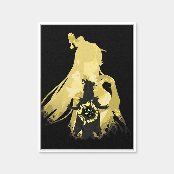 Ningguang Wall Art — Framed Canvas Format preview