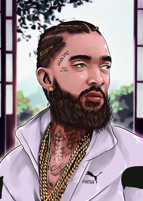 Nipsey Wall Art