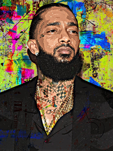 Nipsey Hussle Wall Art