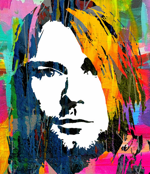 Nirvana Cobain Wall Art