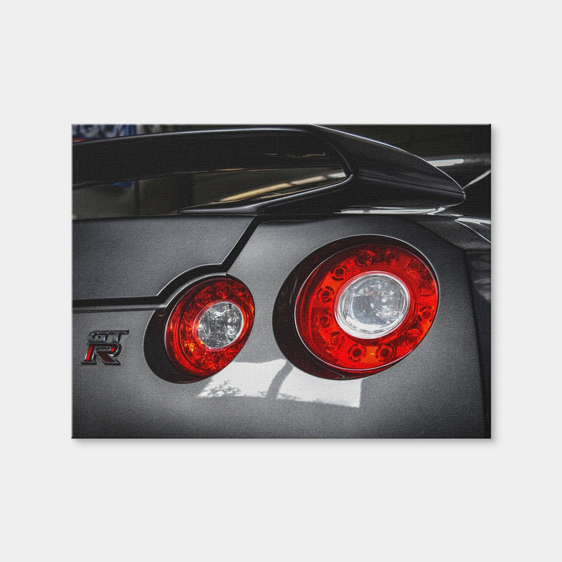 AUTO-MOCKUP WHITE | Nissan GTR Taillight | 1 Piece | Gallery Wrap | group=4x3