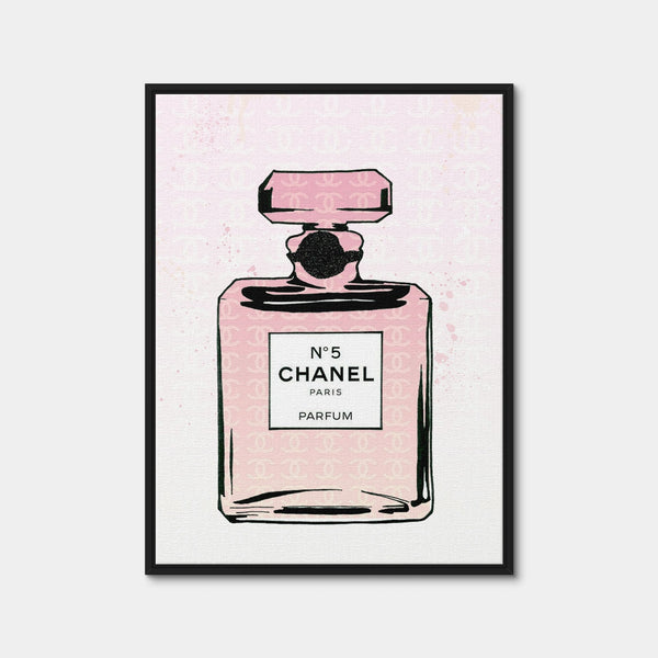 No.5 CC Wall Art — Framed Canvas Format preview