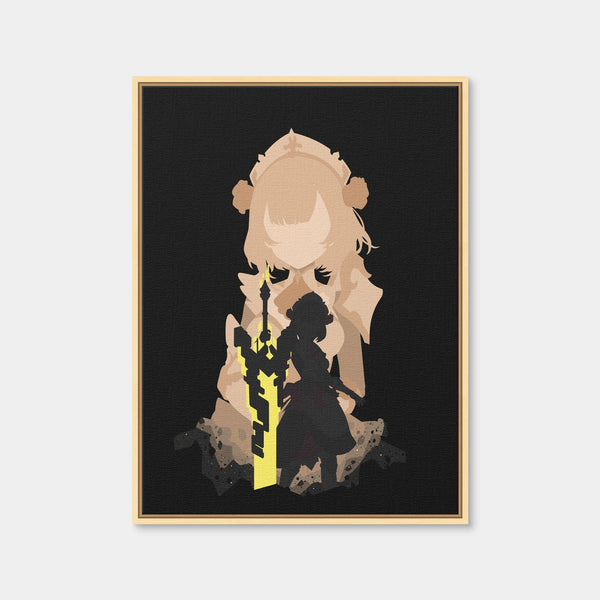 Noelle Wall Art — Framed Canvas Format preview