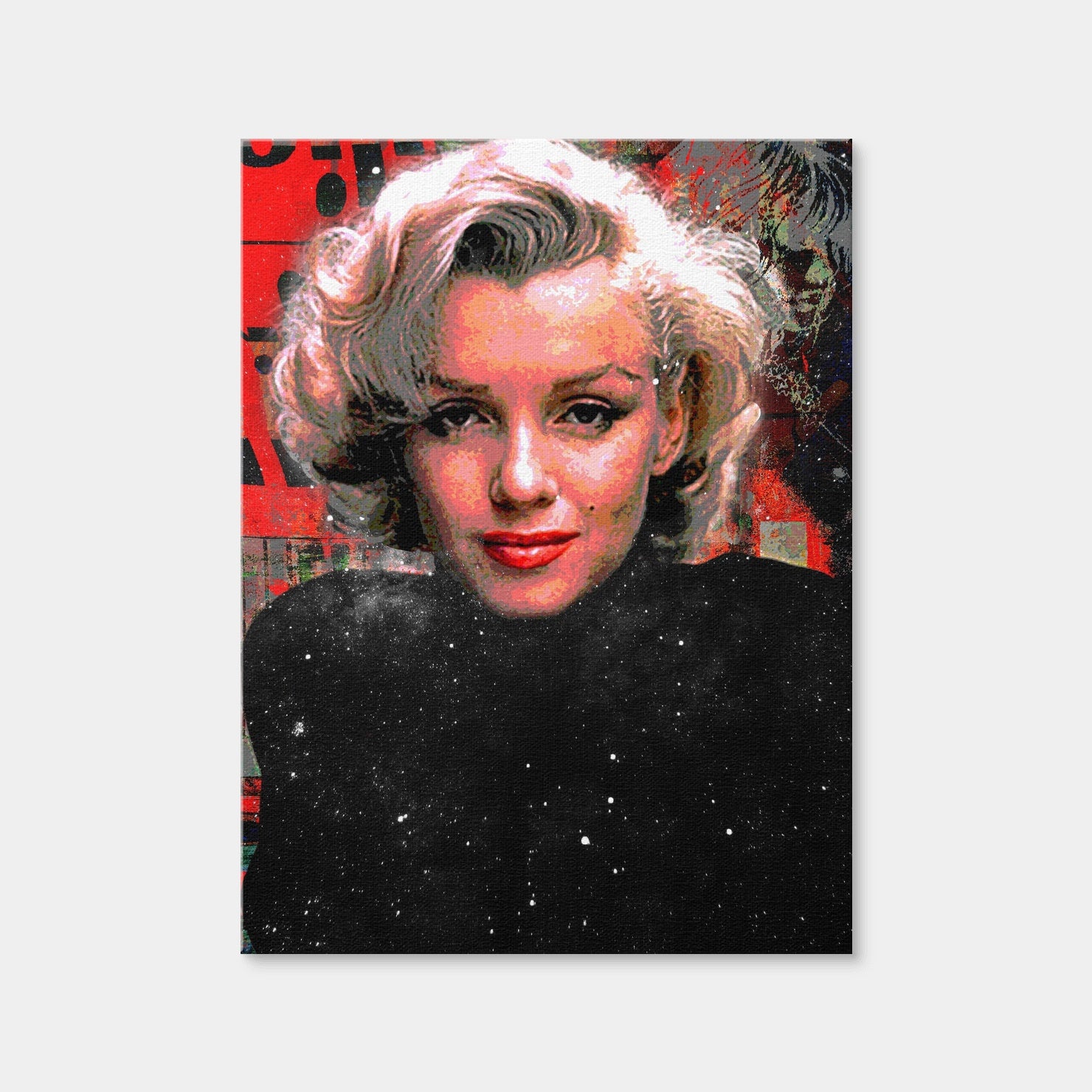 AUTO-MOCKUP WHITE | Norma Jeane Turtleneck | 1 Piece | Gallery Wrap Canvas | group=3x4
