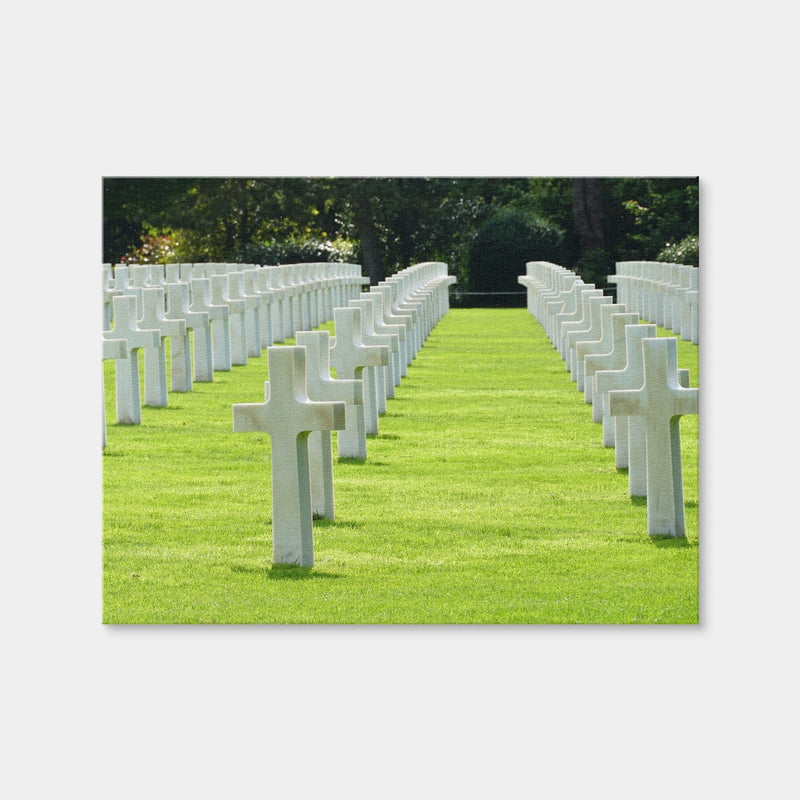 AUTO-MOCKUP WHITE | Normandy American Military Cemetery | 1 Piece | Gallery Wrap | group=4x3