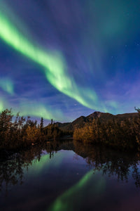 Northern Lights Reflection Wall Art