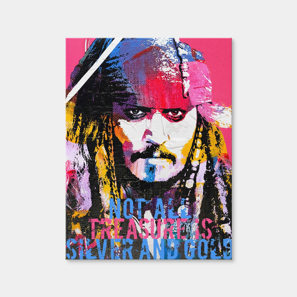 Not All Treasure Wall Art — Canvas Wrap Format preview