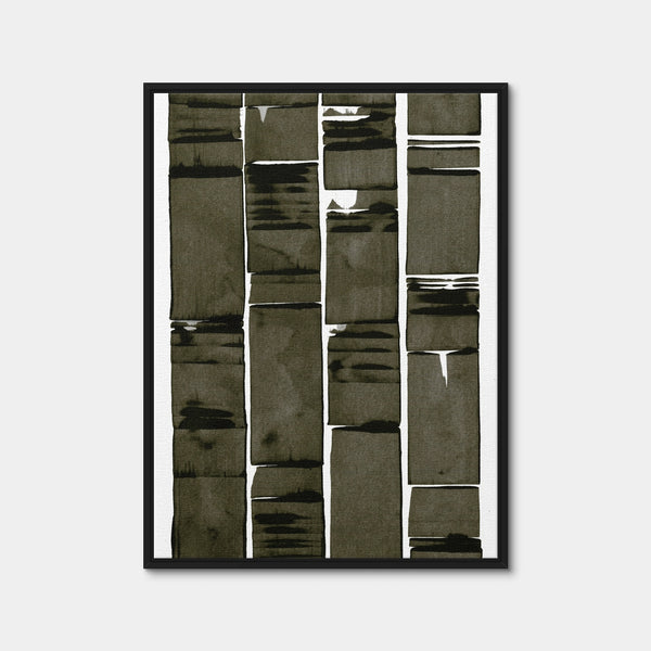 Notched Wall Art — Framed Canvas Format preview
