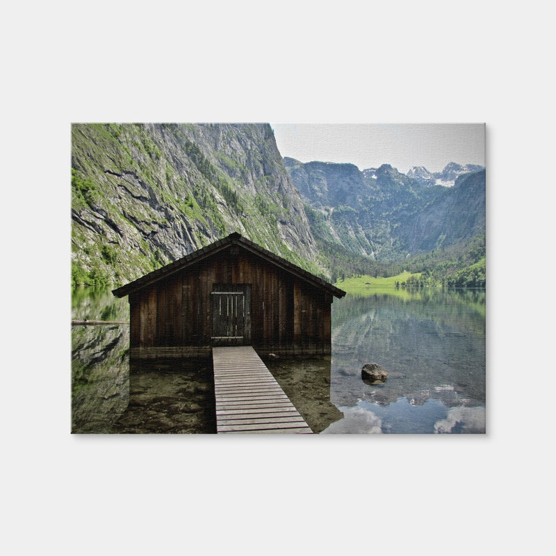 AUTO-MOCKUP WHITE | Obersee Bavaria | 1 Piece | Gallery Wrap Canvas | group=4x3