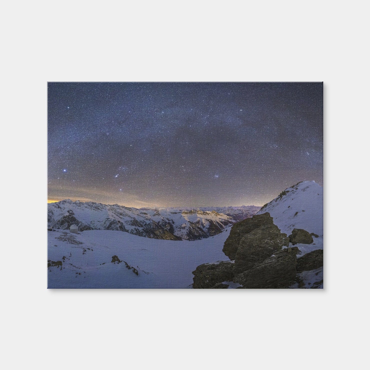 AUTO-MOCKUP WHITE | Observatory of Saint-Veran | 1 Piece | Gallery Wrap | group=4x3
