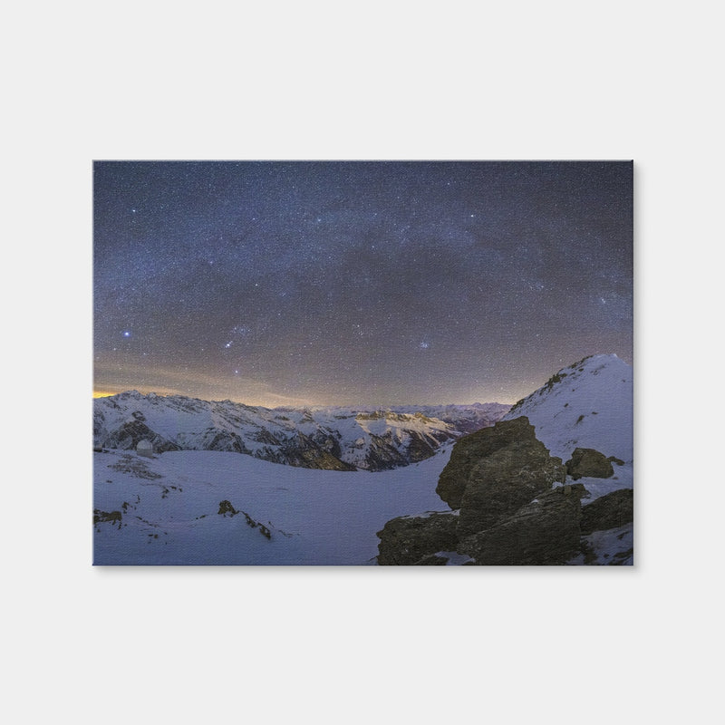 AUTO-MOCKUP WHITE | Observatory of Saint-Veran | 1 Piece | Gallery Wrap | group=4x3