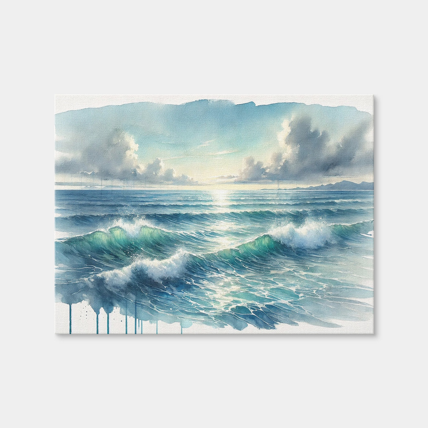 AUTO-MOCKUP WHITE | Ocean Horizon | 1 Piece | Gallery Wrap | group=4x3