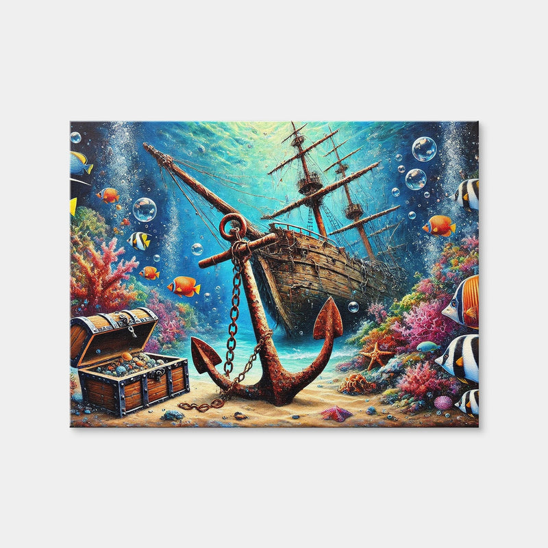 AUTO-MOCKUP WHITE | Ocean Treasures | 1 Piece | Gallery Wrap | group=4x3