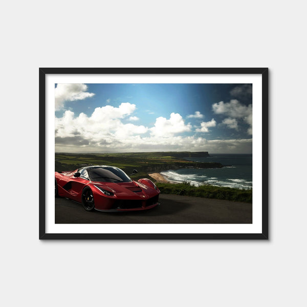 Ocean View Wall Art — Framed Print Format preview