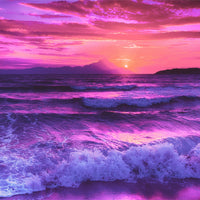 Oceanview at Sunset Wall Art