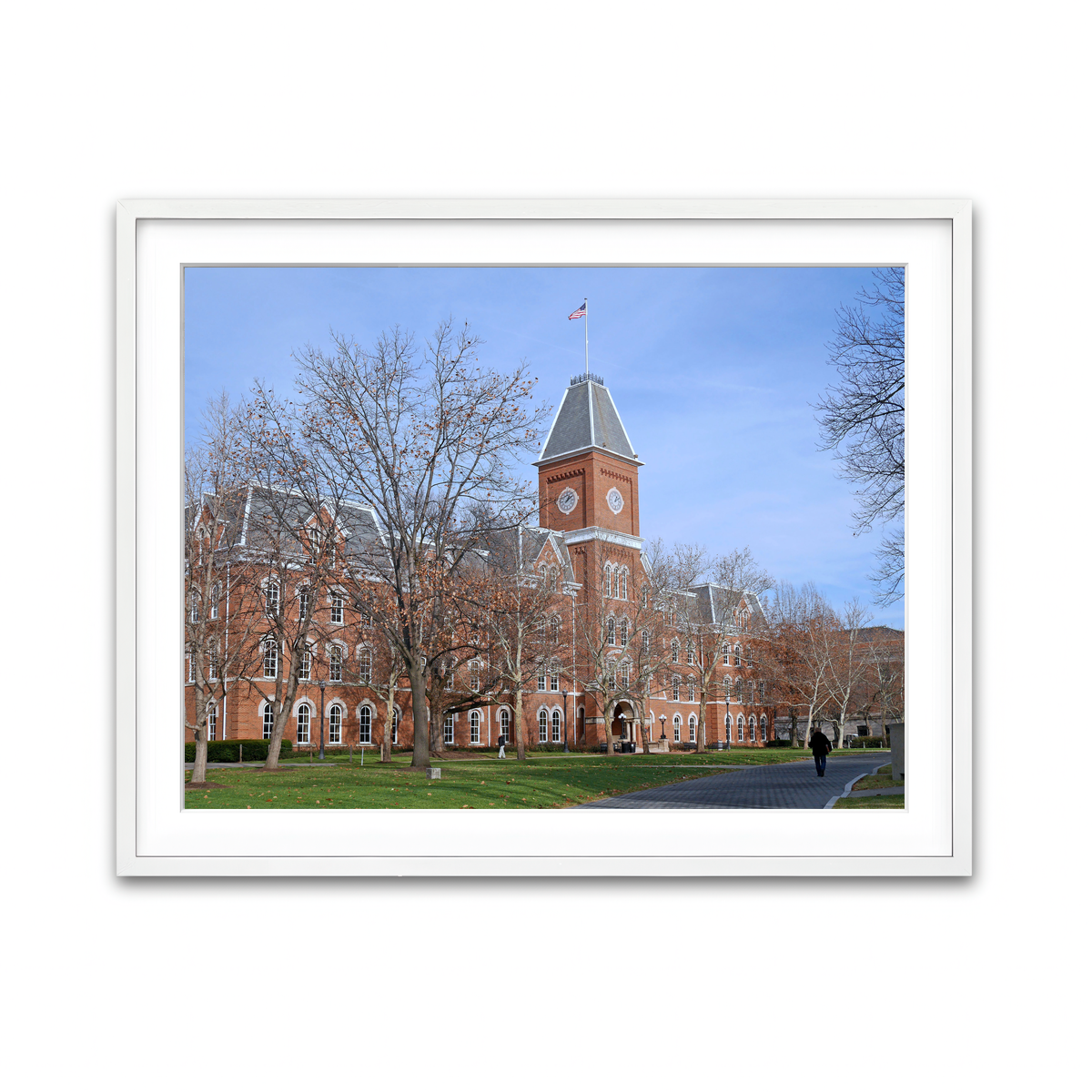 Framed Print 4x3 White