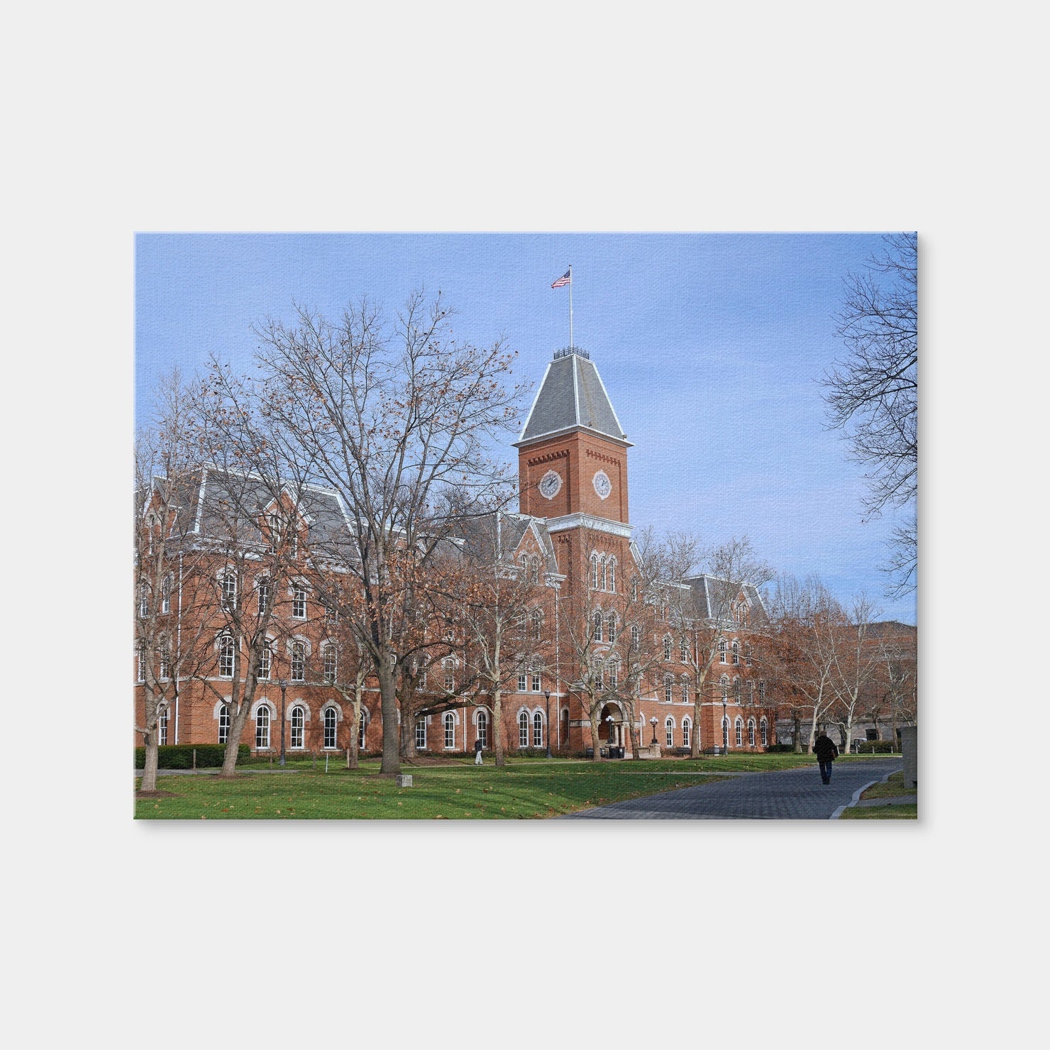 AUTO-MOCKUP WHITE | Ohio State University Hall | 1 Piece | Gallery Wrap Canvas | group=4x3