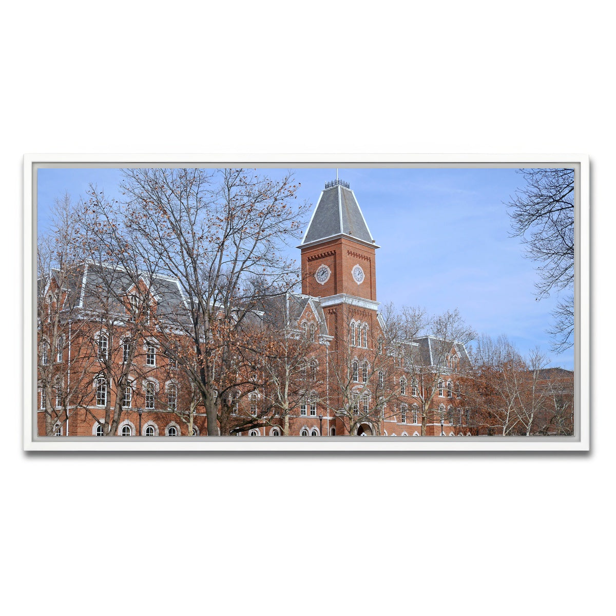 AUTO-MOCKUP WHITE | Ohio State University Hall | 1 Piece | White Framed Canvas | group=2x1