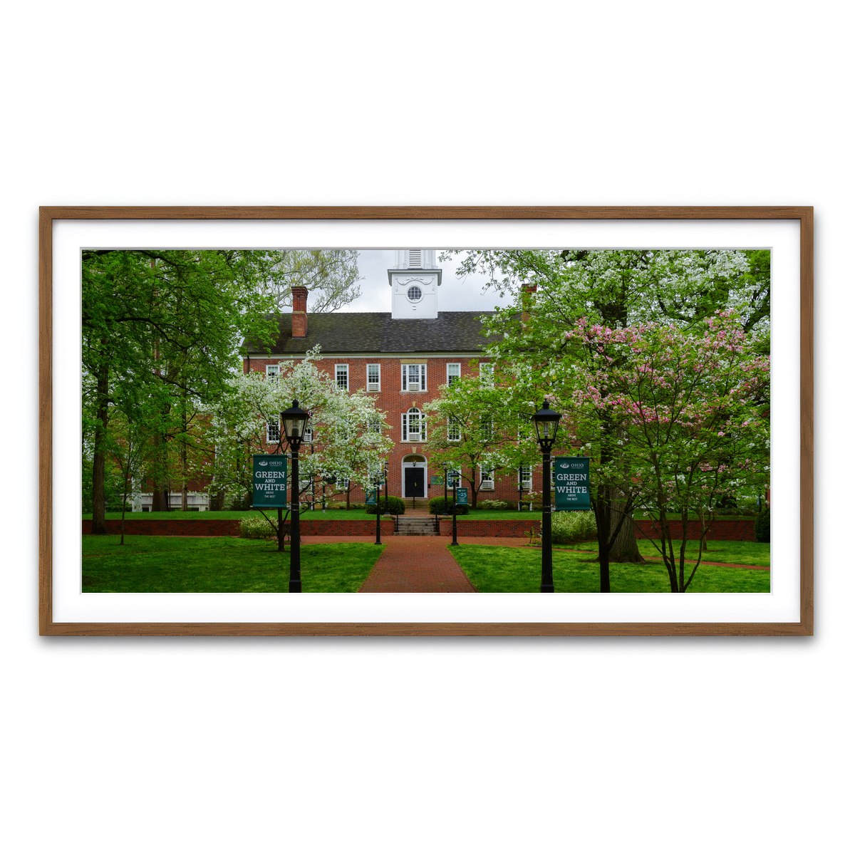 Framed Print 2x1 Walnut