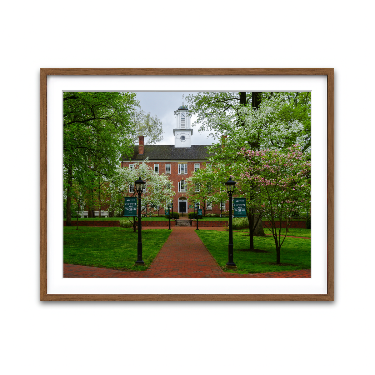 Framed Print 4x3 Walnut