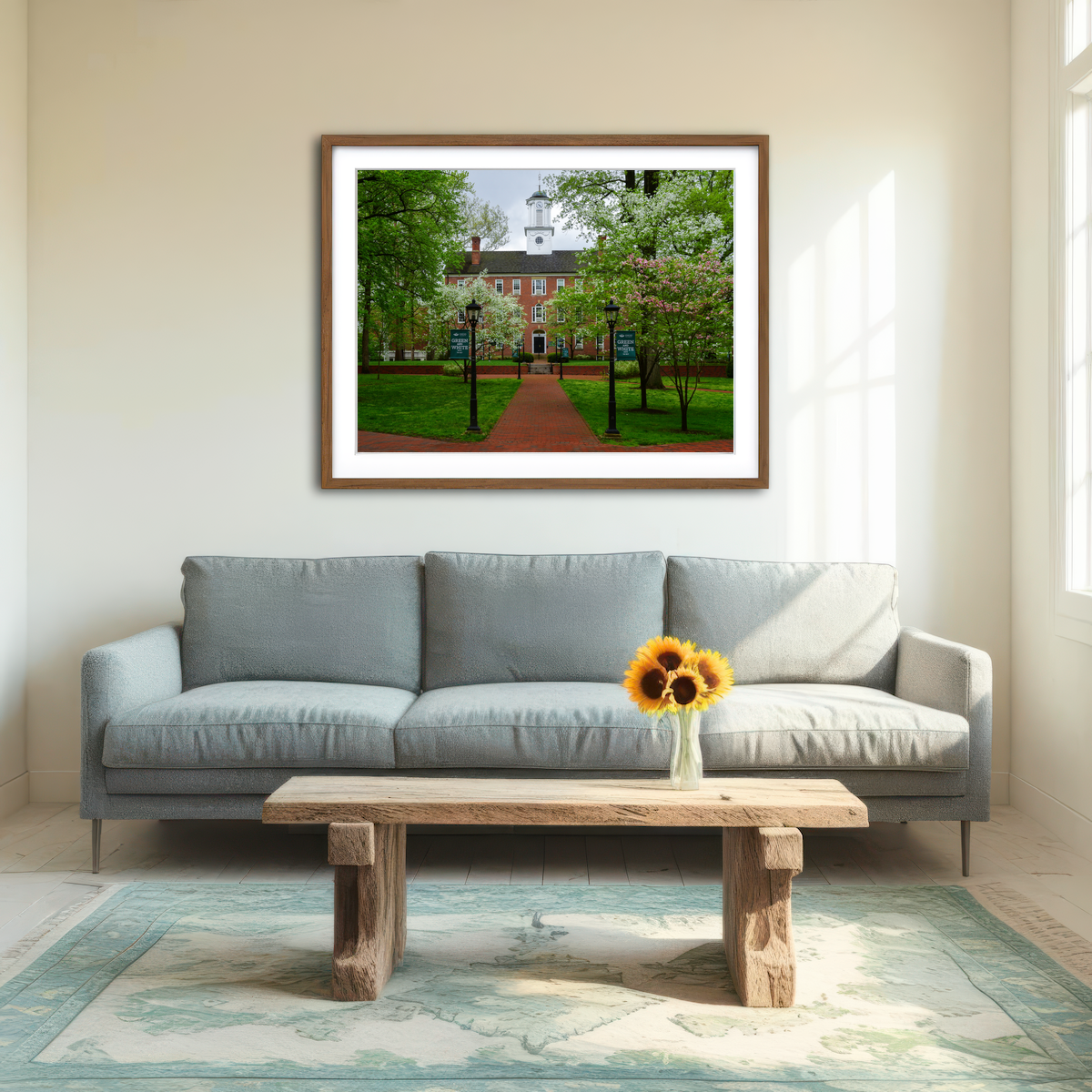 AUTO-MOCKUP ROOM | Ohio University Wall Art