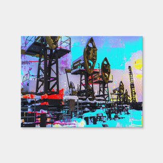 AUTO-MOCKUP WHITE | Oil Field | 1 Piece | Gallery Wrap | group=4x3