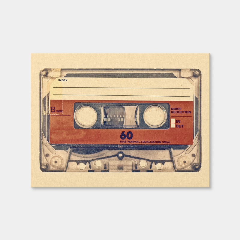 AUTO-MOCKUP WHITE | Old Compact Cassette | 1 Piece | Gallery Wrap | group=4x3
