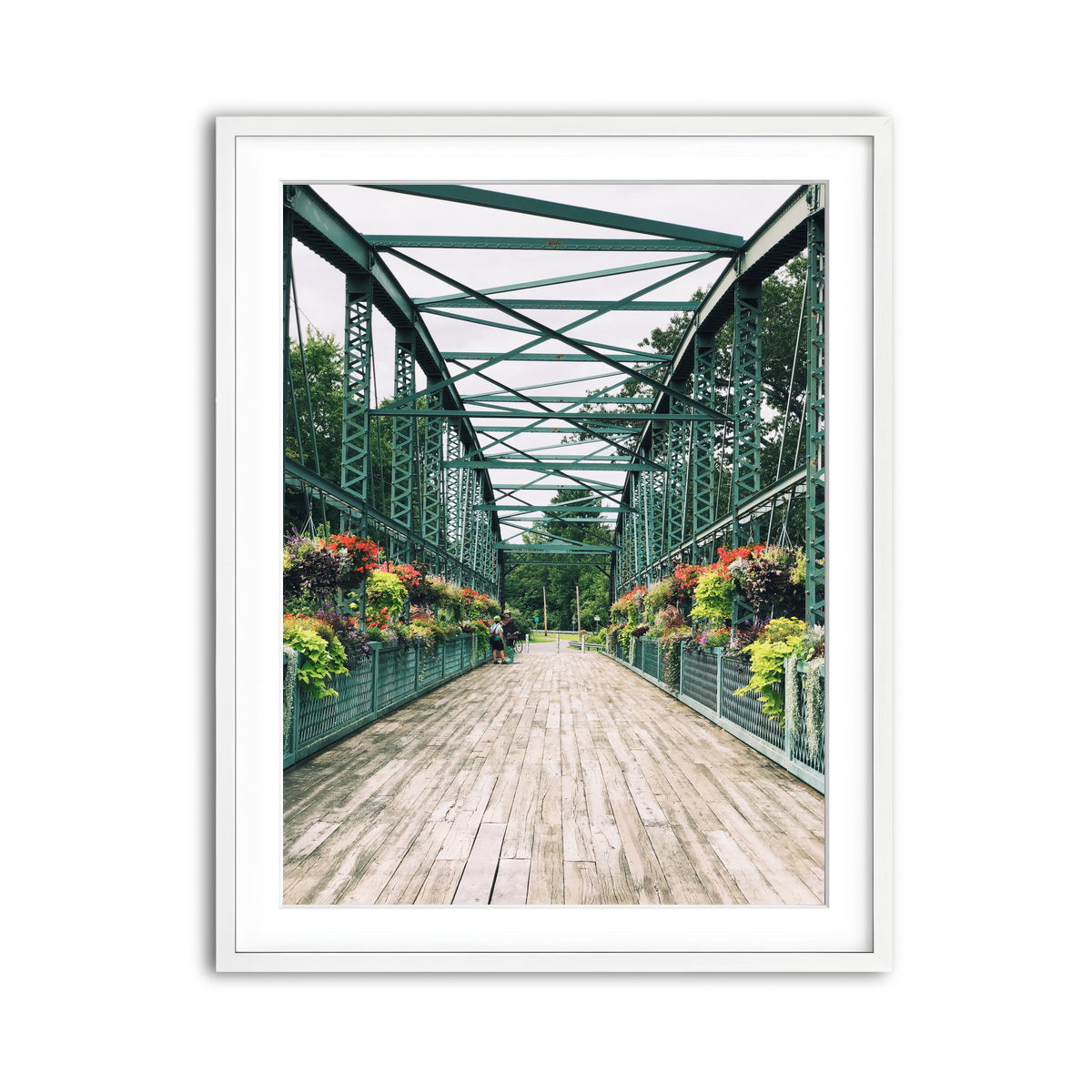 Framed Print 3x4 White