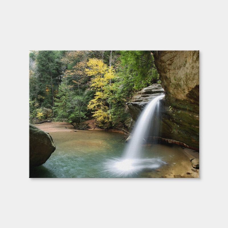 AUTO-MOCKUP WHITE | Old Man's Cave Lower Falls | 1 Piece | Gallery Wrap | group=4x3