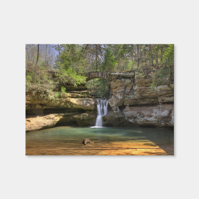 AUTO-MOCKUP WHITE | Old Man's Cave Upper Falls | 1 Piece | Gallery Wrap | group=4x3