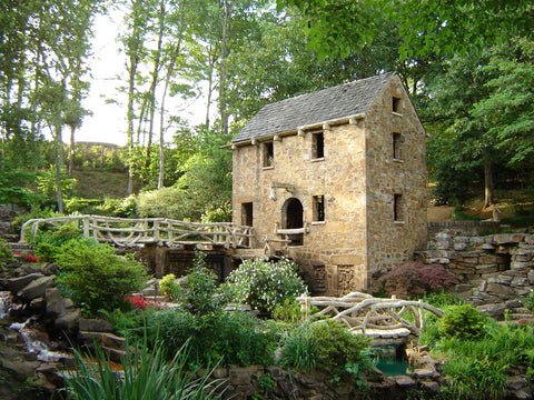 Old Mill Canvas Wall Art
