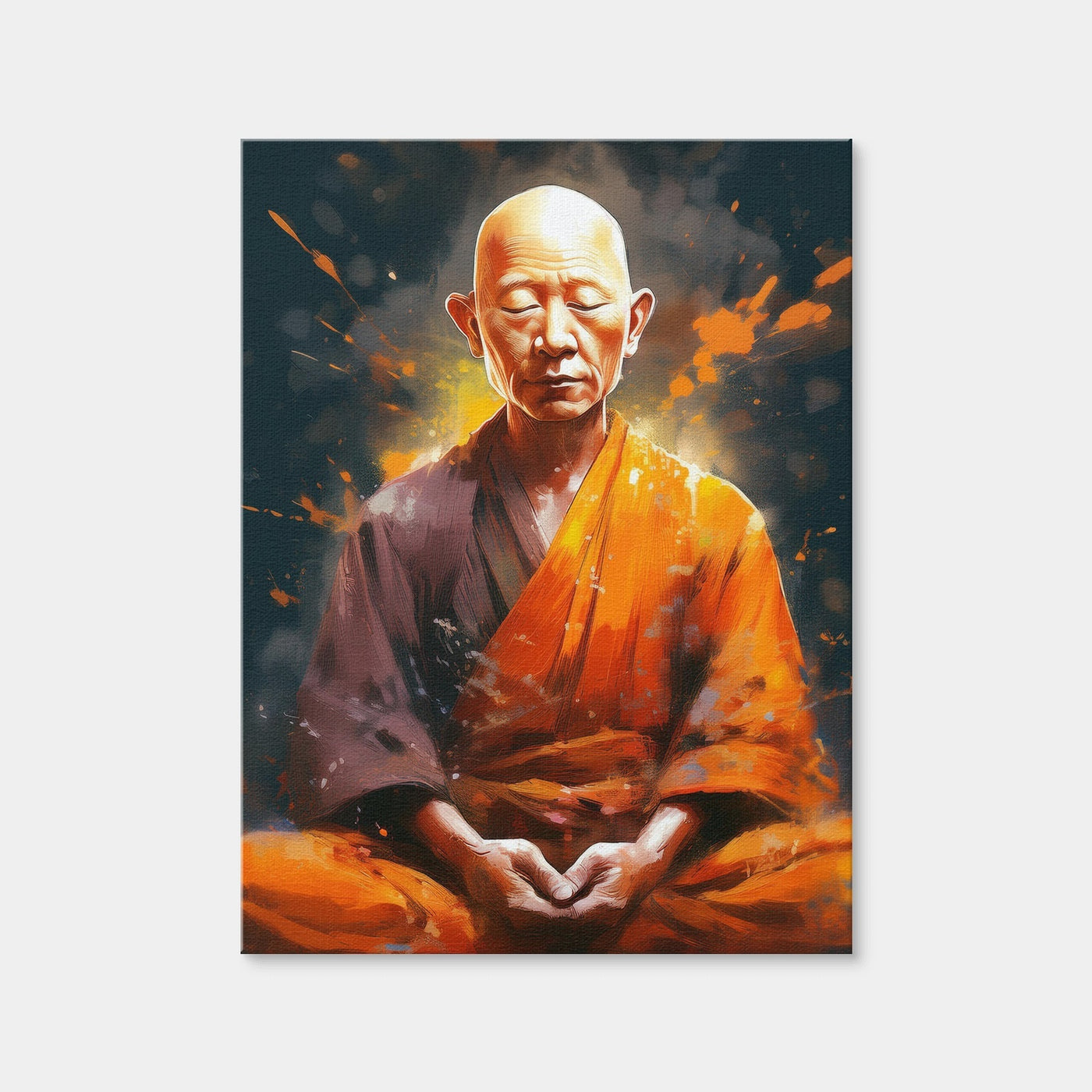 AUTO-MOCKUP WHITE | Old Monk | 1 Piece | Gallery Wrap Canvas | group=3x4