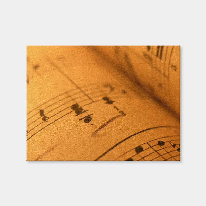 AUTO-MOCKUP WHITE | Old Sheet Music | 1 Piece | Gallery Wrap Canvas | group=4x3