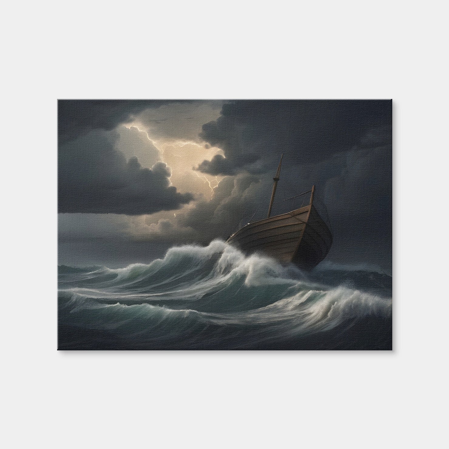 AUTO-MOCKUP WHITE | Old Wooden Ship | 1 Piece | Gallery Wrap | group=4x3