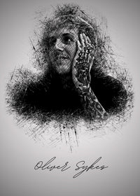 Oliver Sykes Hand Wall Art