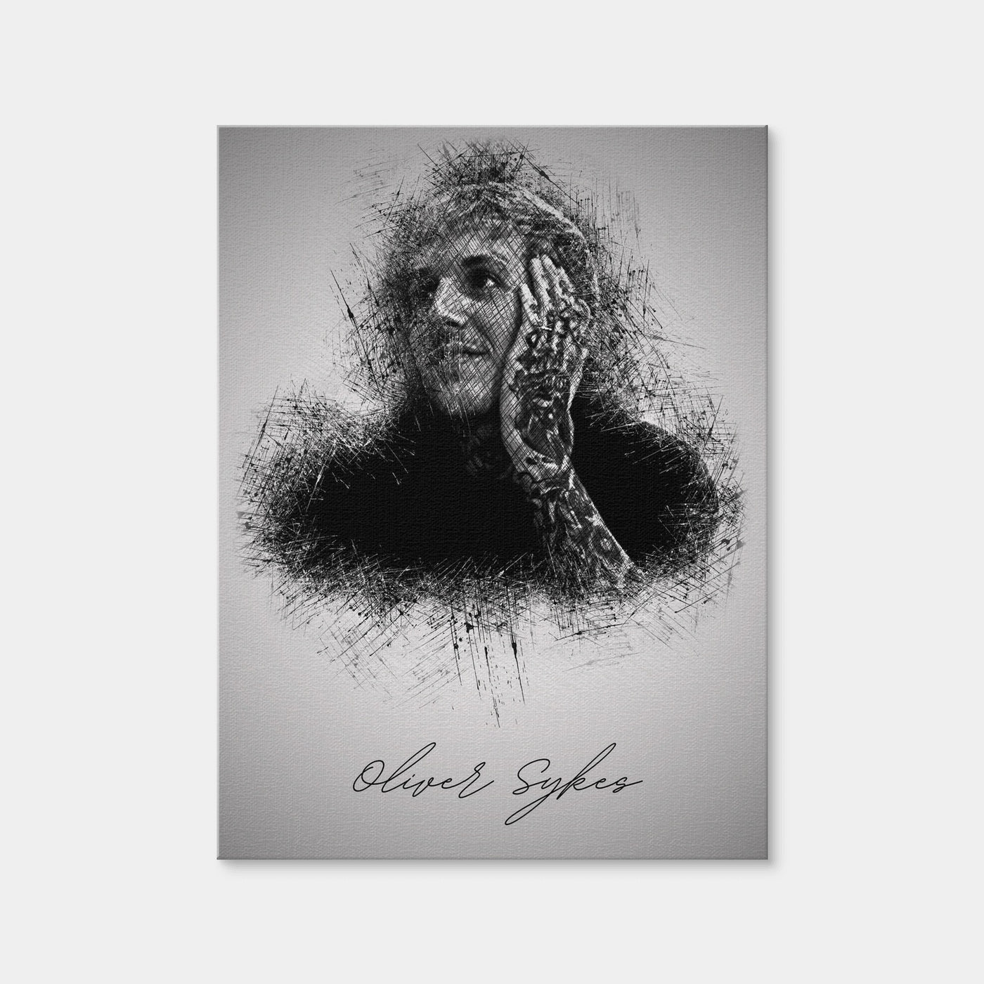 AUTO-MOCKUP WHITE | Oliver Sykes Hand | 1 Piece | Gallery Wrap Canvas | group=3x4