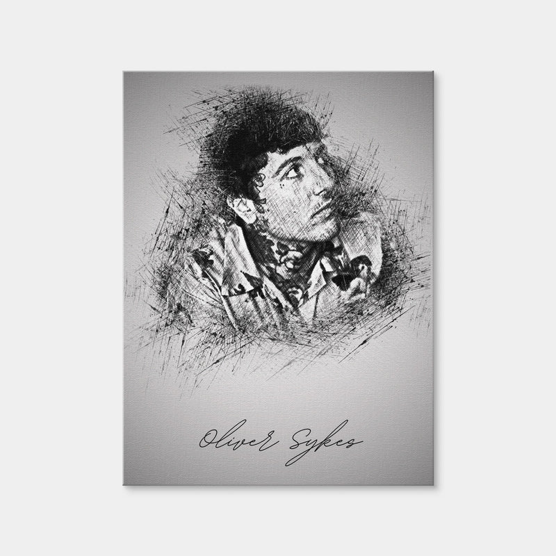 AUTO-MOCKUP WHITE | Oliver Sykes Look | 1 Piece | Gallery Wrap Canvas | group=3x4