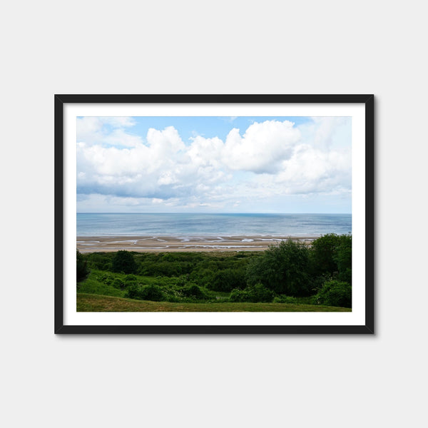 Omaha Beach Wall Art — Framed Print Format preview