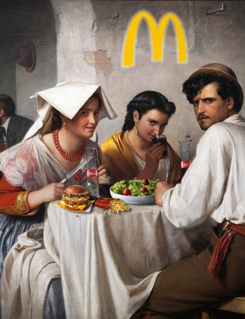 Once Upon The Time At McDonalds Wall Art