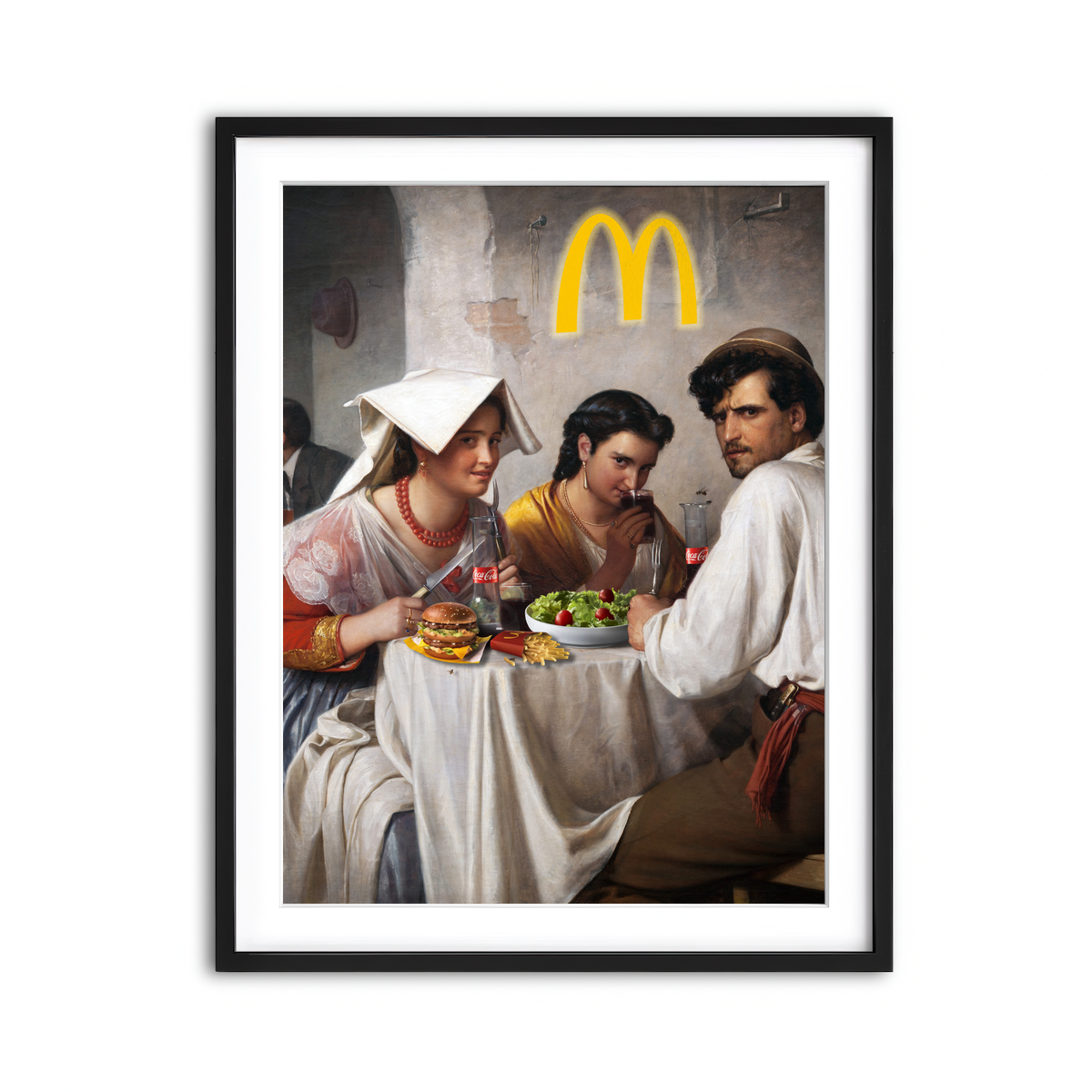 Framed Print 3x4 Black