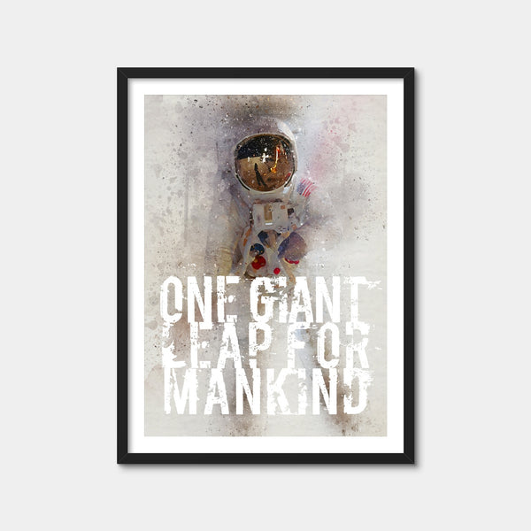 One Giant Leap Wall Art — Framed Print Format preview